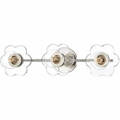 Mitzi H357303-PN Alexa Modern Polished Nickel 3-Light Bathroom Light