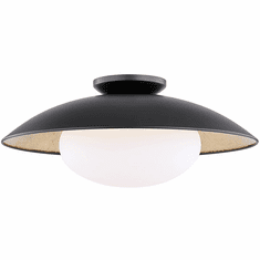 Mitzi H368601L-WH-GL Cadence Modern White/Gold Leaf 21