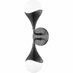 Mitzi H416302-OB Ariana Contemporary Old Bronze LED Wall Light Sconce