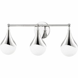 Mitzi H416303-PN Ariana Modern Polished Nickel LED 3-Light Bath Lighting
