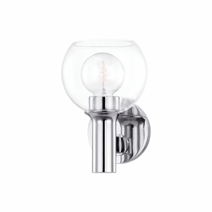 Mitzi H543301-PC Leslie Modern Polished Chrome Lighting Wall Sconce