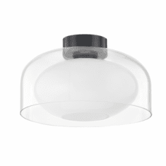 Mitzi H746501-OB Giovanna Old Bronze Flush Ceiling Light Fixture