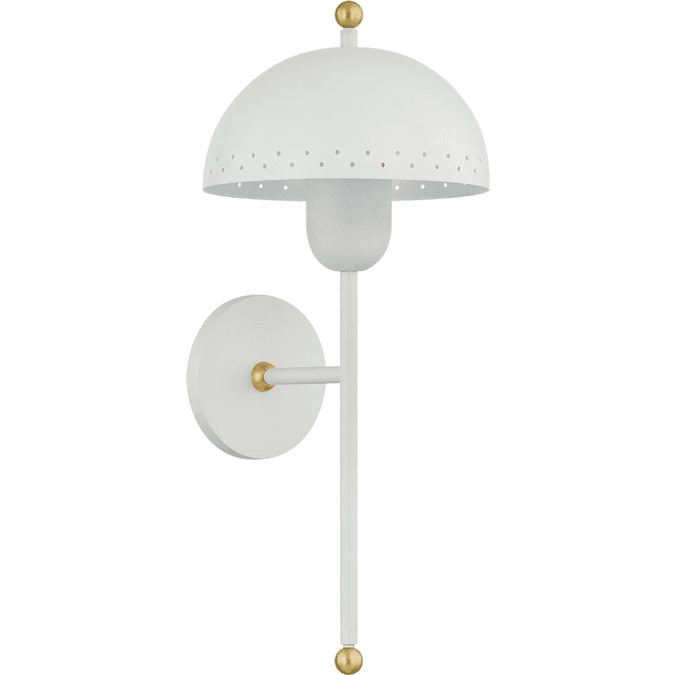 Mitzi H885101-AGB/SWH Jojo Modern Aged Brass / Soft White Sconce Lighting