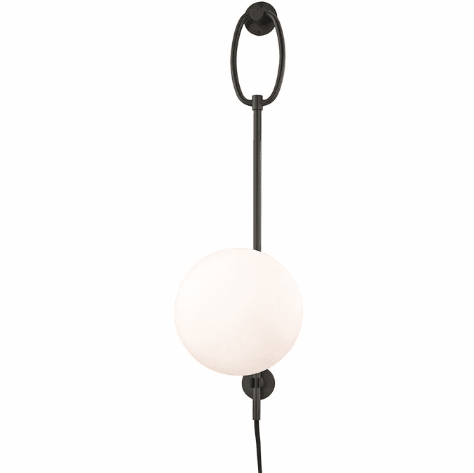 Mitzi HL290101-OB Gina Modern Old Bronze Lamp Sconce