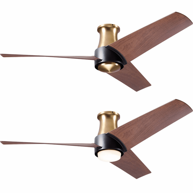 Modern Fan Company AMBFMSBMB56MG Ambit Flush DC Modern Satin Brass