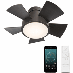 Modern Forms FH-W1802-26L-BZ Vox Bronze LED Indoor / Outdoor 26" Home Ceiling Fan