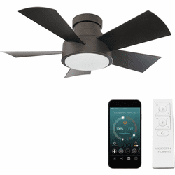 Modern Forms FH-W1802-38L-BZ Vox Bronze LED Indoor / Outdoor 38" Ceiling Fan