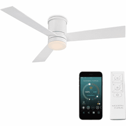 Modern Forms FH-W1803-52L-MW Axis Matte White LED Indoor / Outdoor 52" Home Ceiling Fan