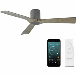 Modern Forms FH-W1811-54-GH/WG Aviator Graphite Weathered Gray LED Indoor / Outdoor 54" Home Ceiling Fan