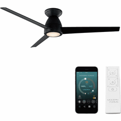 Modern Forms FH-W2004-52L-MB Tip Top Matte Black LED Interior / Exterior 52" Ceiling Fan