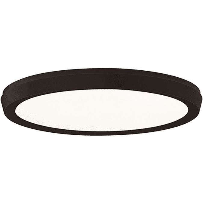 Modern Forms FM-4211-BK Argo Contemporary Black LED 11" Flush Lighting