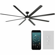 Modern Forms FR-W1805-120L-BZ Hydra Bronze LED Interior / Exterior 120" Home Ceiling Fan