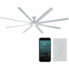 Modern Forms FR-W1805-120L-TT Hydra Titanium LED Indoor / Outdoor 120" Home Ceiling Fan