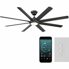Modern Forms FR-W1805-80L-BZ Hydra Bronze LED Interior / Exterior 80" Home Ceiling Fan