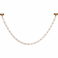 Modern Forms PD-62424IC-AB Entice Contemporary Aged Brass LED 127" Pendant Lamp