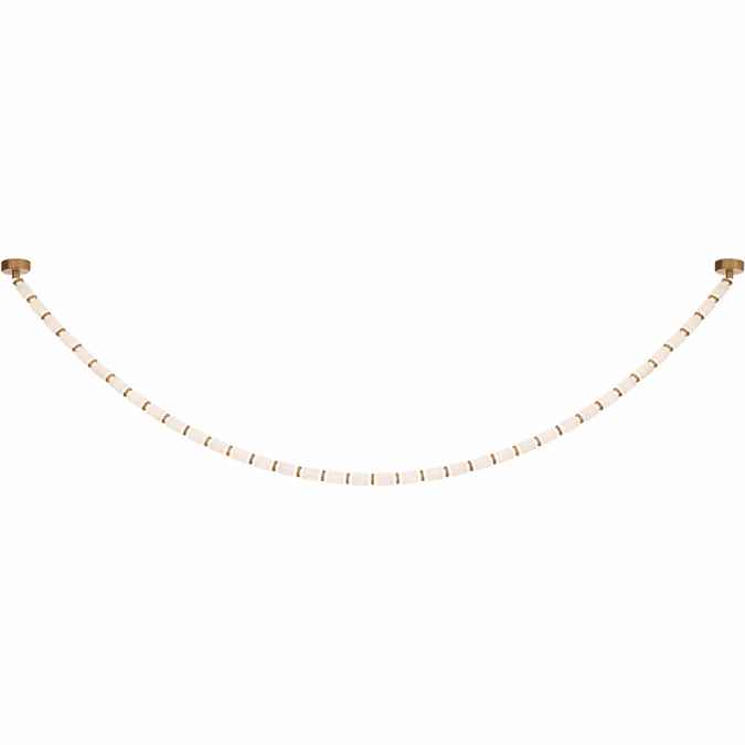 Modern Forms PD-62436IC-AB Entice Contemporary Aged Brass LED 186" Pendant Hanging Light