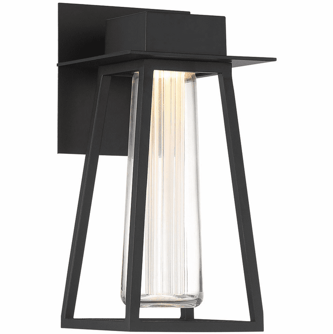 Modern Forms WS-W17912-BK Avant Garde Modern Black LED Outdoor Lighting ...