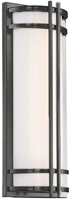 Modern Forms WS-W68618-BZ Skyscraper Modern Bronze LED Outdoor Wall ...