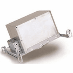 Nora NHIC-926DWQAT Contemporary 6 Inch Sloped New Construction Double Wall Recessed Can Housing