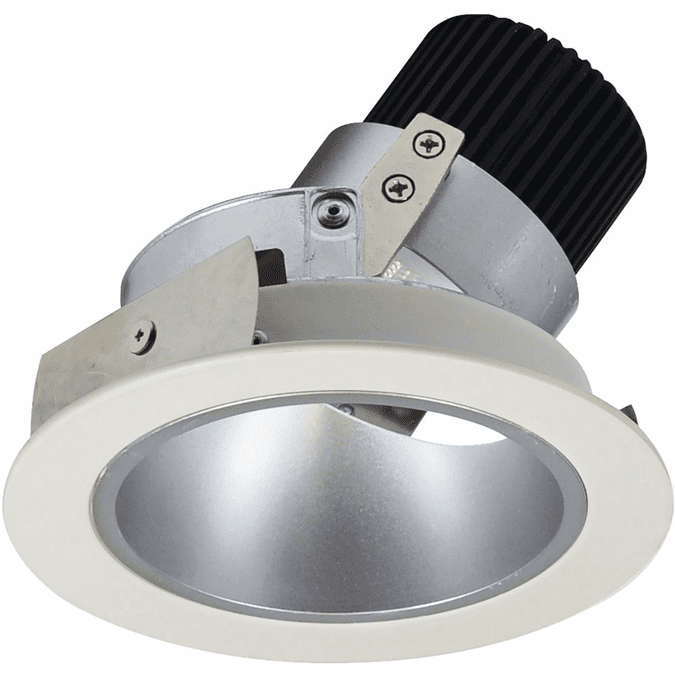 Nora NIO-4RDXHW Iolite Contemporary Haze Reflector / White Flange LED 4 ...
