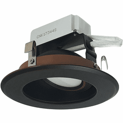 Nora NLCBC-469BZBZ Cobalt Contemporary Bronze LED 4" Cobalt Adjustable LED Retrofit