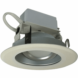 Nora NLCBC-469HZW Cobalt Contemporary Haze / White LED 4" Cobalt Adjustable LED Retrofit