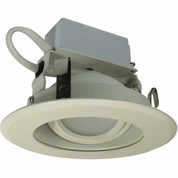 Nora NLCBC-469WW Cobalt Contemporary White LED 4" Cobalt Adjustable LED Retrofit