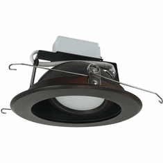 Nora NLCBC-669BZBZ Cobalt Bronze LED 6" Adjustable LED Retrofit Reflector