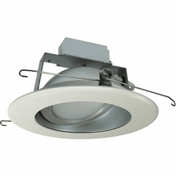 Nora NLCBC-669HZW Cobalt Haze / White LED 6" Adjustable LED Retrofit Reflector