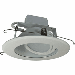 Nora NLCBC-669WW Cobalt White LED 6" Adjustable LED Retrofit Reflector