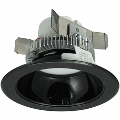 Nora NLCBC2-451BB Cobalt Contemporary Black LED 4" Cobalt Click LED Retrofit Round Reflector