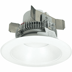 Nora NLCBC2-451MPW Cobalt Contemporary Matte Powder White LED 4" Cobalt Click LED Retrofit Round Reflector
