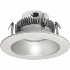 Nora NLCBC2-451TWHZW/10 Cobalt Modern Haze / White LED 4" Click Round Retrofit Reflector Down Lighting Insert