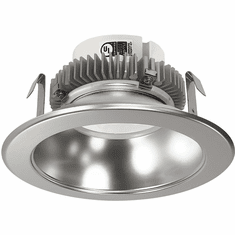 Nora NLCBC2-451TWNN/10 Cobalt Contemporary Natural Metal LED 4" Click Round Retrofit Reflector Recessed Light Insert