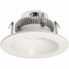 Nora NLCBC2-451TWWW/10 Cobalt Modern White LED 4" Click Round Retrofit Reflector Recessed Lighting Insert