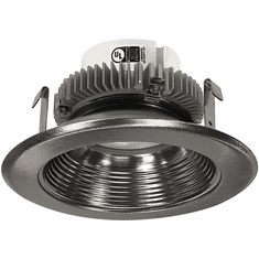 Nora NLCBC2-452TWNN/10 Cobalt Modern Natural Metal LED 4" Click Round Retrofit Baffle Recessed Lighting Insert