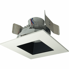 Nora NLCBC2-556BW Cobalt Black LED 5" Click LED Retrofit Square Reflector w/ Square Aperture