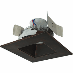 Nora NLCBC2-556BZBZ Cobalt Bronze LED 5" Click LED Retrofit Square Reflector w/ Square Aperture