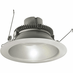 Nora NLCBC2-651HZW Cobalt Haze / White LED 6" Click LED Retrofit Round Open Reflector