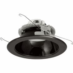 Nora NLCBC2-651TWBB/10 Cobalt Modern Black LED 6" Click Round Retrofit Reflector Recessed Light Insert