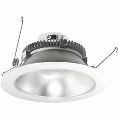 Nora NLCBC2-651TWDW/10 Cobalt Contemporary Diffused Clear / White LED 6" Click Round Retrofit Reflector Down Lighting Insert