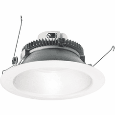 Nora NLCBC2-651TWHZW/10 Cobalt Modern Haze / White LED 6" Click Round Retrofit Reflector Recessed Lighting Insert