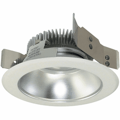 Nora NLCBS-4W518527DMPW Cobalt Modern Diffused / Matte Powder White LED 4" Shallow High Lumen LED Trim Down Lighting Insert