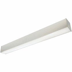 Nora NLIN-410 Modern 4' L-Line LED Linear Direct Ceiling Light / Pendant Light