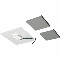 Nora NLIN-JBCA L-Line Direct Modern Aluminum Surface Mount Kit for L-Line Direct Series