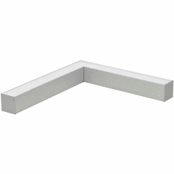 Nora NLIN-L Contemporary L-Line LED Linear Direct Ceiling Lighting Fixture / Pendant Lamp