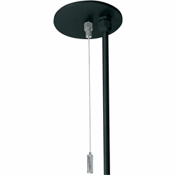 Nora NLIN-PCCB L-Line Direct Modern Black 8' Pendant & Power Mounting Kit for L-Line Direct Series