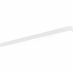 Nora NLINSW-8334W L-Line Modern White LED 8' Direct Linear Ceiling Light Fixture