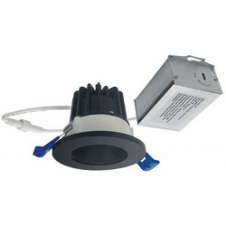 Nora NM2-2RDCBB Contemporary Black 2" M2 Recessed LED Light Mini Recessed Downlight