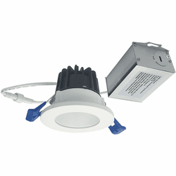 Nora NM2-2RDCMPW Modern Matte Powder White 2" M2 LED Down Light Mini Recessed Downlight